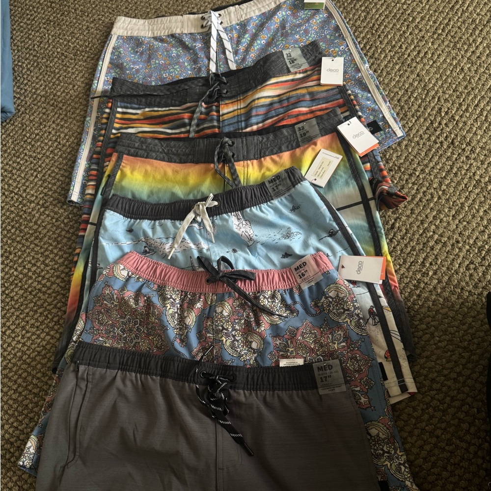 Colorful Men's Swim Shorts Collection